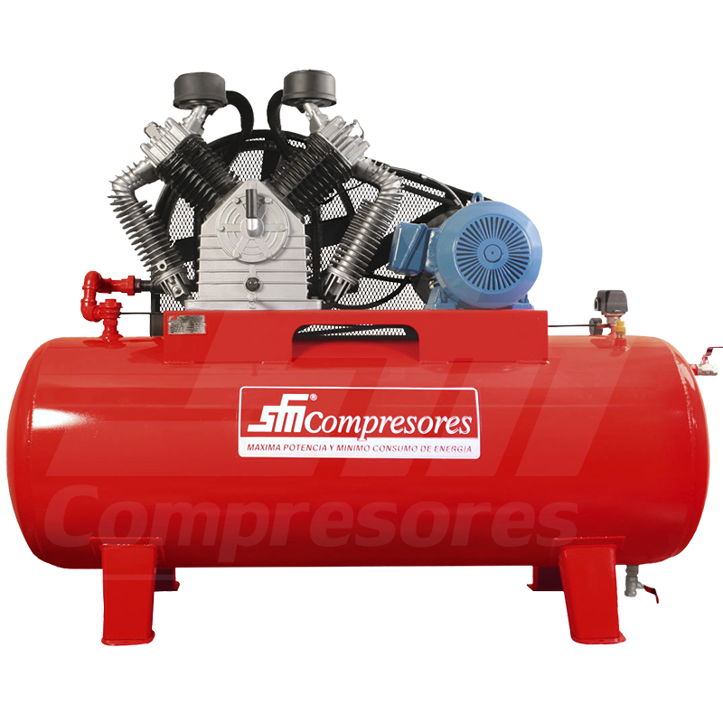 Compresor de pistón SFM K60 · 15–20 HP · 2 etapas
