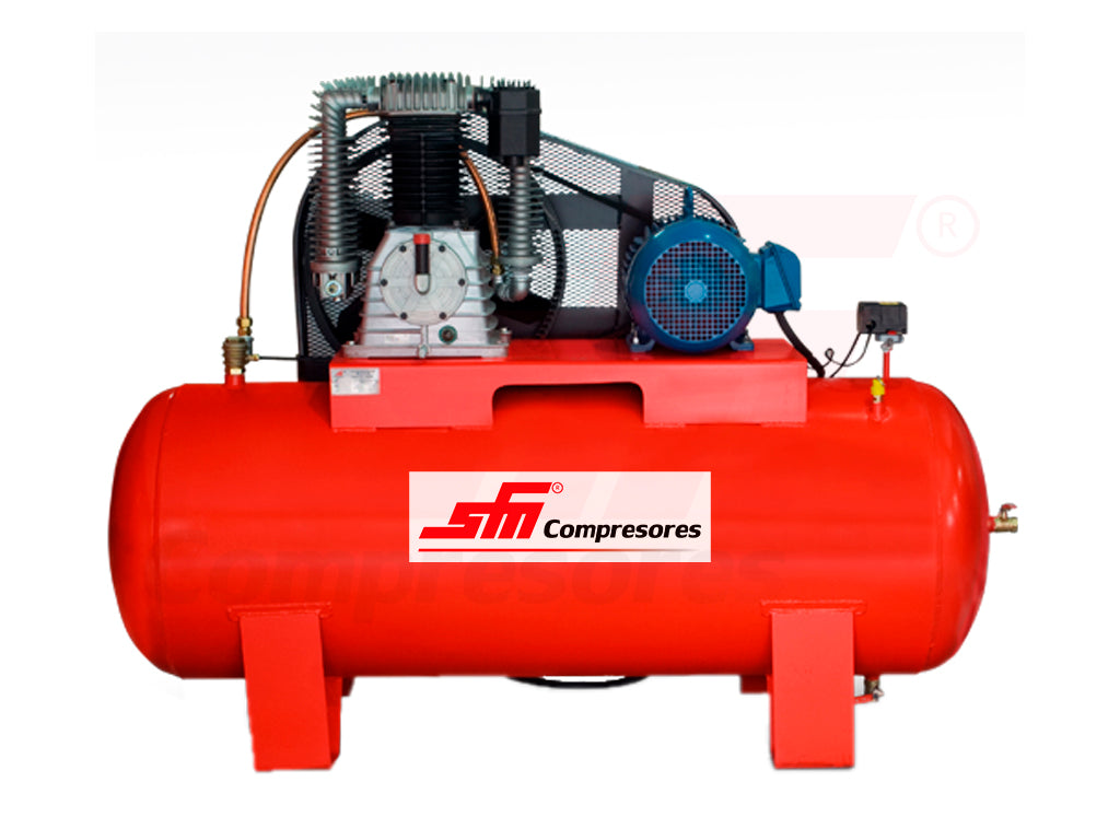 Compresor de pistón SFM K50 · 10 HP · 2 etapas